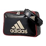 adidas(アディダス) エナメル ショルダー バッグ 【Mサイズ】 ブラック Z7678-V09150