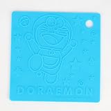Doraemon Silicone Potholder Pot Holder Pad Blue