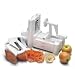 World Cuisine A4982799 Tri-Blade Plastic Spiral Vegetable Slicer