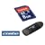 Sandisk 8gb Sdhc Sd Memory Card with Adapter + Black USB Memory Card Reader for Canon Powershot Digital Camera