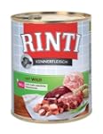 Rinti Pur Kennerfleisch Wild f�r Hund...