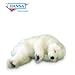 Sleeping Polar Cub Toy Reproduction By Hansa, 12'' Long -Affordable Gift for your Little One! Item #