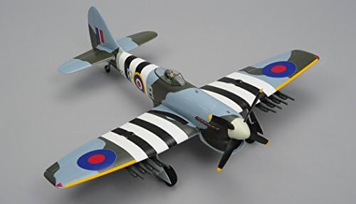 Airfield Tempest 4 Channel RC Warbird Airplane Almost Ready to Fly 800mm Wingspan