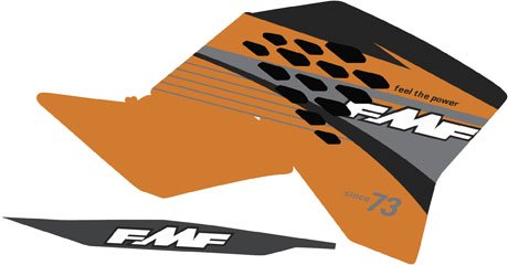 FMF Graphics Kit 2007 KTM 250/450 SX-F 012827