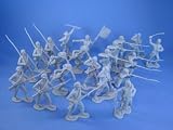 Marx Playset Commemorative Reissue Civil War Confederate Toy Soldiers 22 Piece Set