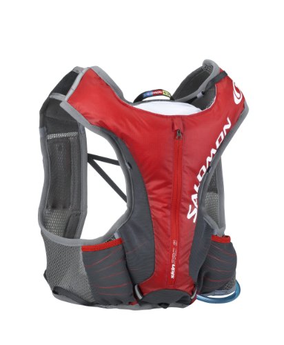 Salomon Technical Backpack (Asphalt/Red)