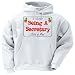 Being A Secretary Is a Constant State of Mind Adult Hooded Sweatshirt (Hoodie / Hoody) Various Colors