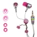 All Products : NEMO DIGITAL IC10153WT iCarly iGlam Earbuds with Pink Crystal Studs Style