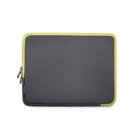 Fashion Neoprene Case with Handle and Hard Stand (Grey) to Protect the Lenovo S10-3t 0651-37U...