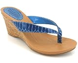 SNAKESKIN WEDGE