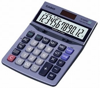 CASIO - DF-120 TER - anzeigender Tischrechner -