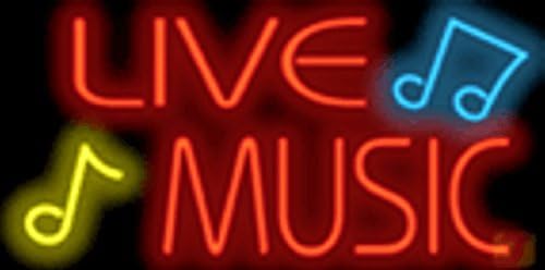 Custom made from order LED store business neon sign 20" x 12" x 2" - Live music