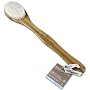 Brosse de bain � poils fermes - Manche en bambou de Cleanlogic Green
