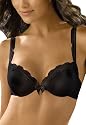 Wonderbra Women's Full Of Wonder Maximizer Gel T-Shirt Bra W/ Tulle Trim