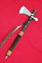 Native Indian Chief Tomahawk Peace Pipe Axe Hatchet