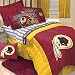 NFL Washington Redskins - 5pc Comforter + Bed Sheets Set - Full / Double Size