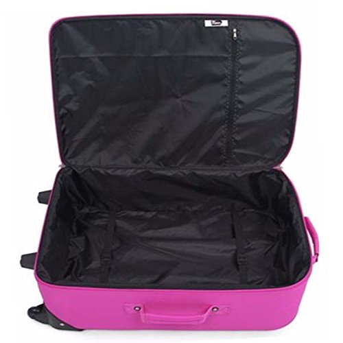 Go Explore Wheeled 2 Wheel Suitcase 57 Liter- Pink