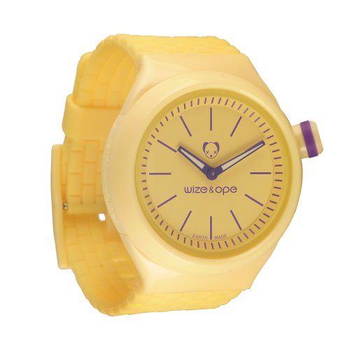 Wize & Ope Unisex-Armbanduhr Analog Plastik gelb SH-CL-14 Preisvergleich