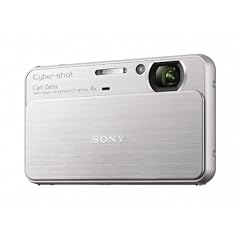 Sony DSC-T99S Digitalkamera (14 Megapixel, 4-fach opt. Zoom, 7,5 cm (3 Zoll) Display, HD Video) silber