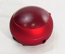 X-Mini New Generation v1.1 Capsule Speaker - Colour Red - With New Cap Lid Cover Design - For iPod, MP3, MP4, PC, Laptop, Notebook, Netbook, Audio, Gaming-Devices