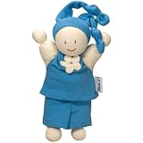 Organic Baby Ragdoll / Comforter - Boyo Aqua Blue - by Keptin-Jr