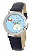 South Park Men's D1530SS001 Torino Collection Cartman Black Leather Watch