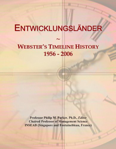 Entwicklungsländer: Webster's Timeline History, 1956 - 2006