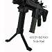 Military Law Enforcement Steel Inserted Leg Mil Spec Polymer Composite Grip+Bipod+side Rail