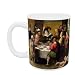 The Parable of the Rich Man and Lazarus (oil.. - Mug - Standard Size