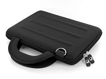 COOL BANANAS EVA Hardcover case in black with removable shoulder strap for Samsung NC10, N130, N310 Bag Sleeve