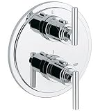 Grohe 19 168 000 Atrio Integrated thermostat trim, Chrome