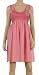 MAXSTUDIO STRIPED VOILE SHIRRED DRESS