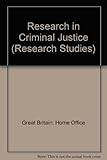 Research in criminal justice