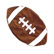 North American Bear Co. Sports Collection Baby Cozies (TM) Football Plush Toy Blanket - Small Size Is Perfect for Baby!