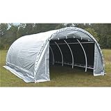 GARAGE DOME,ROUND TOP,20 Ft L x 10 Ft W King Canopy G10208