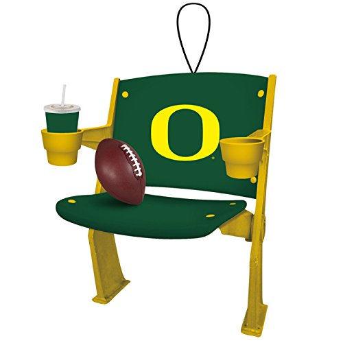 Oregon Ducks Official NCAA 4 inch x 3 inch Stadium Seat Ornament Oregon Ducks Official NCAA 4 inch x 3 inch Stadium Seat Ornament