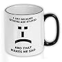 Tasse I cry because