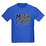 Math Rocks Arithmetic Geek Kids Dark T-Shirt