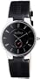 Skagen Men's 433LSLB Black Leather Watch