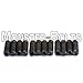 #4-48 (fine) Guitar Saddle Bridge Height Adjustment Hex Screws set (12) for 2008 and up Fender American series - MonsterBolts (#4-48 x 3/8