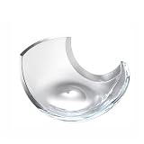Nambe 12-by-7-1/2-Inch Crystal Slice Bowl