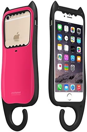 iPhone 6 Case,[HotPink] My Cat [Dual Layer] iPhone 6 - 4.7 inches Case *Unique Concept* [Hanger] Protective Hybrid Bumper Case for iPhone 6 (4.7 inch) (2014) - Retail Packaging - MCIP6HPK