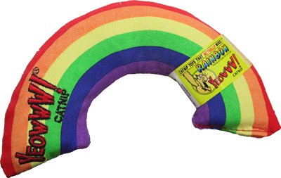 Yeowww! 100% Organic Catnip Toy, Rainbow