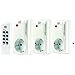 Elro AB440S/3C Funksteckdosen Set: 3 x Funksteckdose und 1 x Fernbedienung