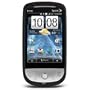 Crystal Hard Rubberized BLACK Cover Case for HTC Hero (CDMA) Sprint w/ Black Swivel Belt Clip [WCP128]