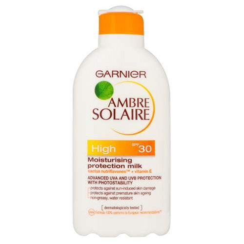 Garnier Ambre Solaire Suntan Moisturising Milk High SPF30 200ml with Cactus n... Preisvergleich