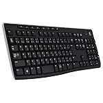 LOGICOOL ワイヤレスキーボード Unifying対応レシーバー採用 K270
