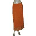 Fashion Crinkled Skirts Wrap Girls Casual Clothing In India Size 12 (skt423a)