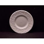 Lenox Opal Innocence Carved Bread & Butter Plates