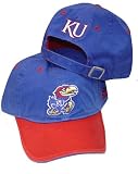 Kansas Jayhawks Mascot Adult OSFA Adidas Slouch Cap / Hat